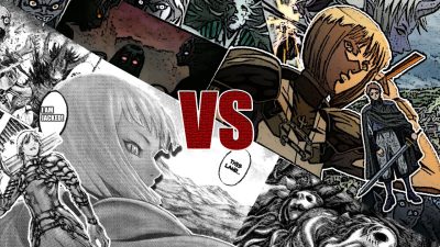 Manga vs Anime - Claymore Merch