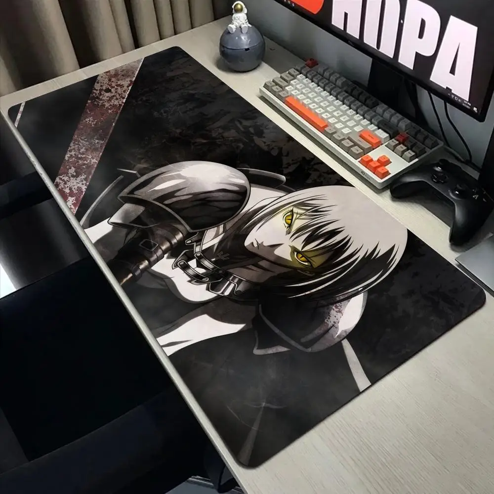 Anime Claymore Clare Battle Large Mousepad