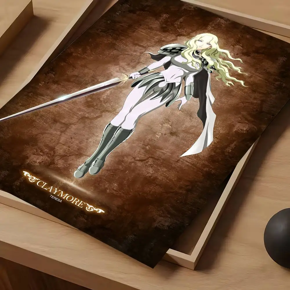 Claymore Flora Hold Sword Wall Art