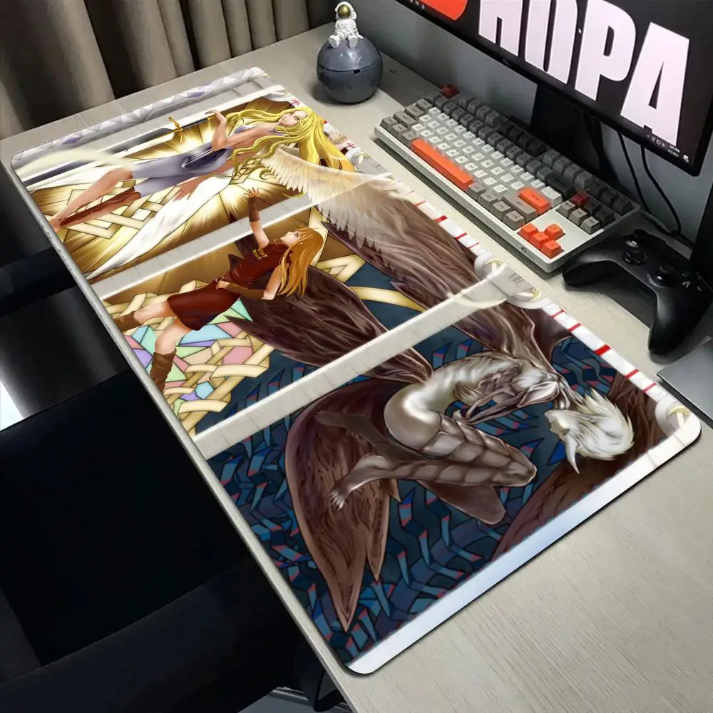 Anime Claymore Main Characters Large Mousepad