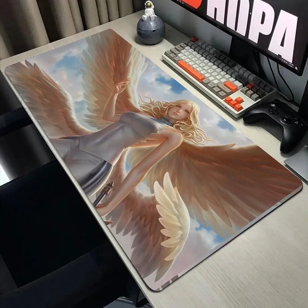 Anime Claymore Beautiful Flora Large Mousepad