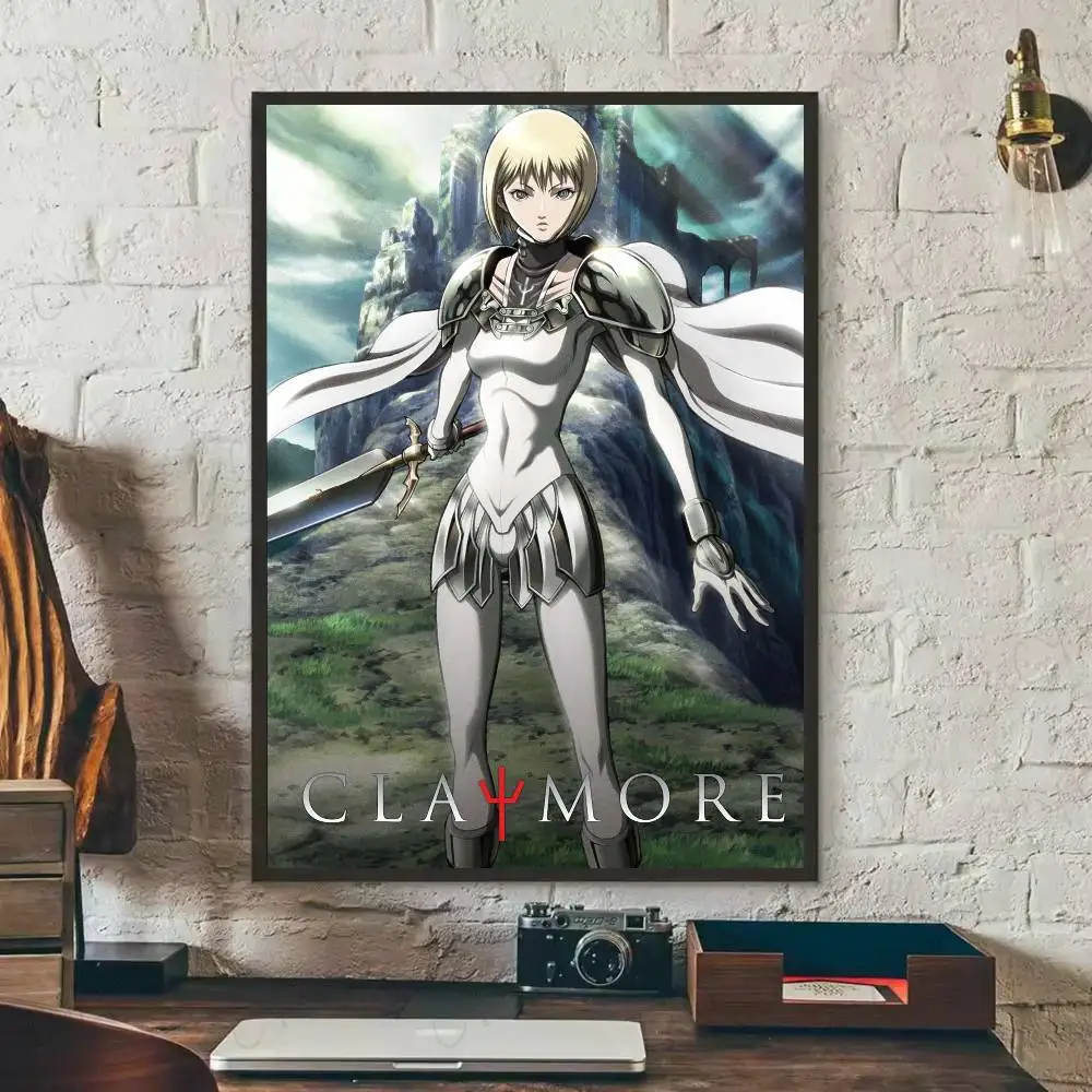 Clare Anime Claymore Wall Art