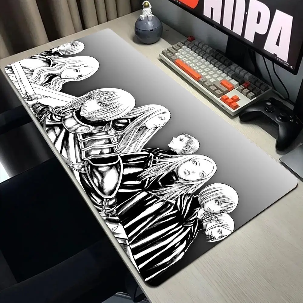 Anime Claymore Girl Warriors Large Mousepad