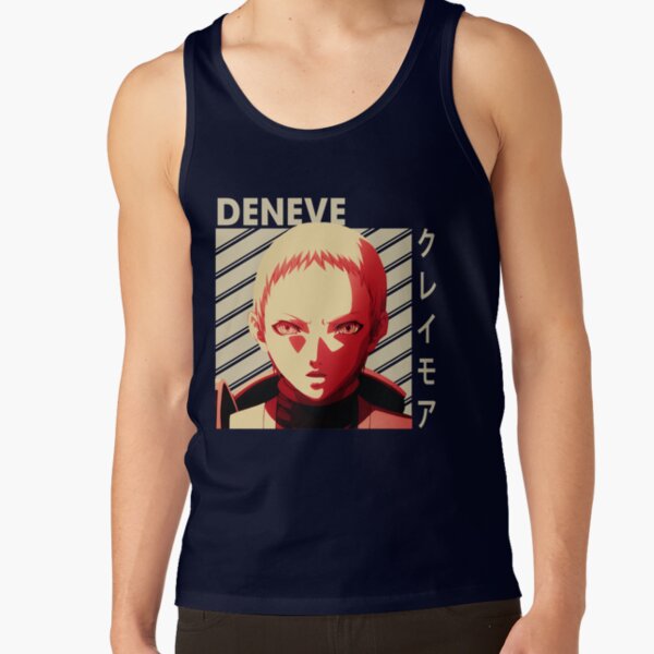Deneve Claymore Japanese Manga Graphic Tank Top - Image 5
