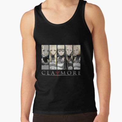 Clare Claymore Girls Retro Anime Character Tank Top