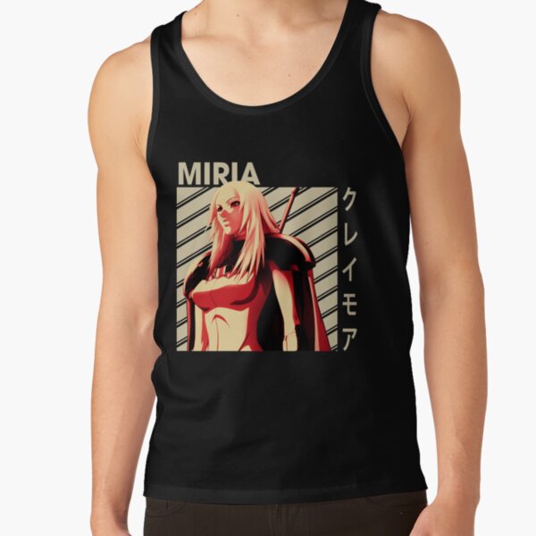 Miria Claymore Manga Classic Graphic Tank Top