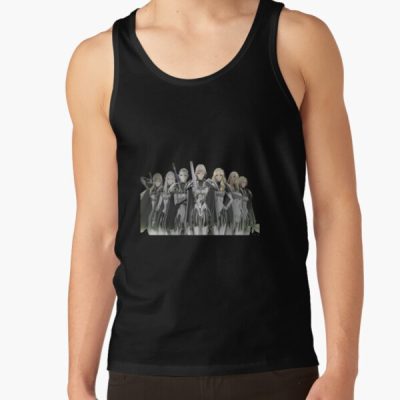 Claymore Main Characters Manga Art Tank Top