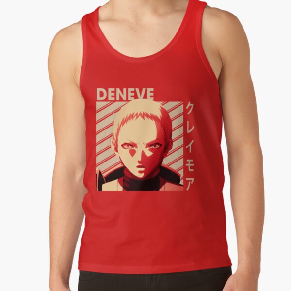 Deneve Claymore Japanese Manga Graphic Tank Top - Image 4