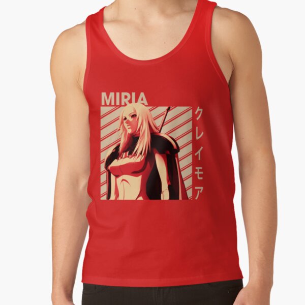 Miria Claymore Manga Classic Graphic Tank Top - Image 4