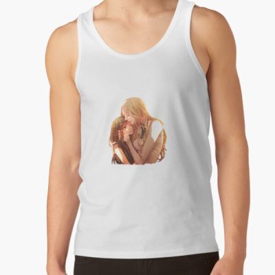 Claymore Character Sticker Style Manga Tank Top
