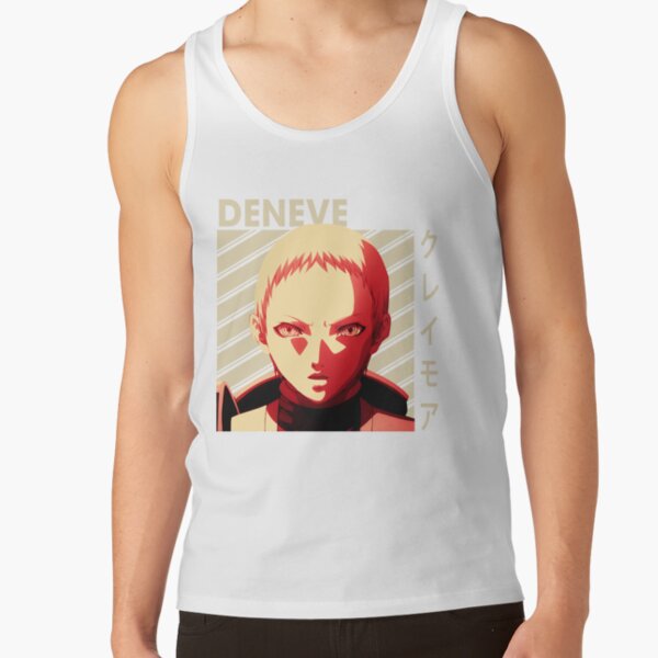 Deneve Claymore Japanese Manga Graphic Tank Top - Image 2