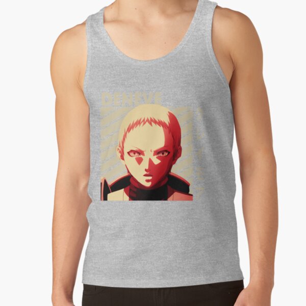 Deneve Claymore Japanese Manga Graphic Tank Top - Image 3