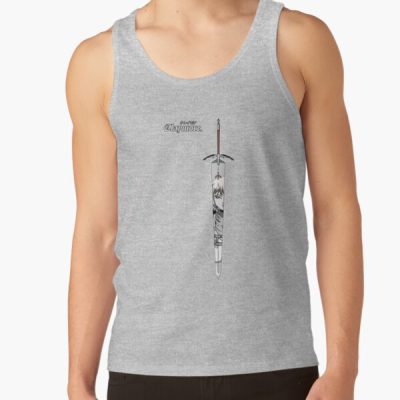Dauf Claymore Dark Manga Graphic Tank Top