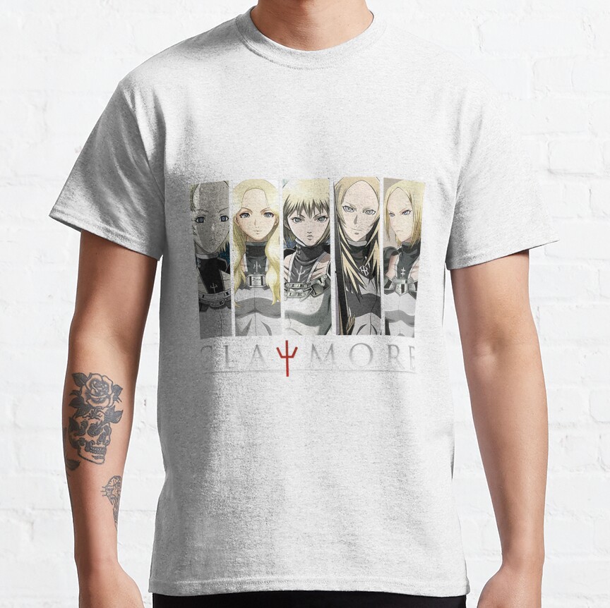 Deneve Claymore Vintage Seasons Outfit T-shirt - Image 2