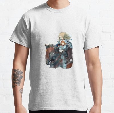 Clare Claymore Classic Manga Graphic T-shirt