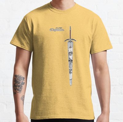 Dauf Claymore Dark Manga Graphic T-shirt