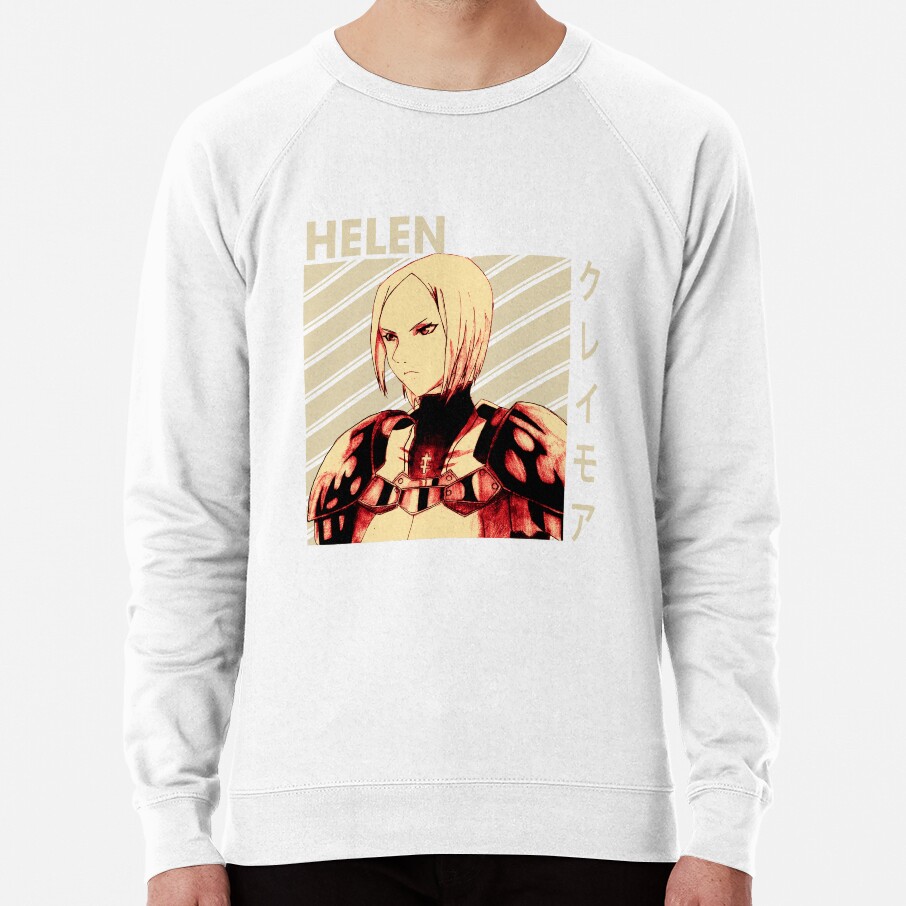 Helen Claymore Japanese Manga Warrior Sweatshirt - Image 2