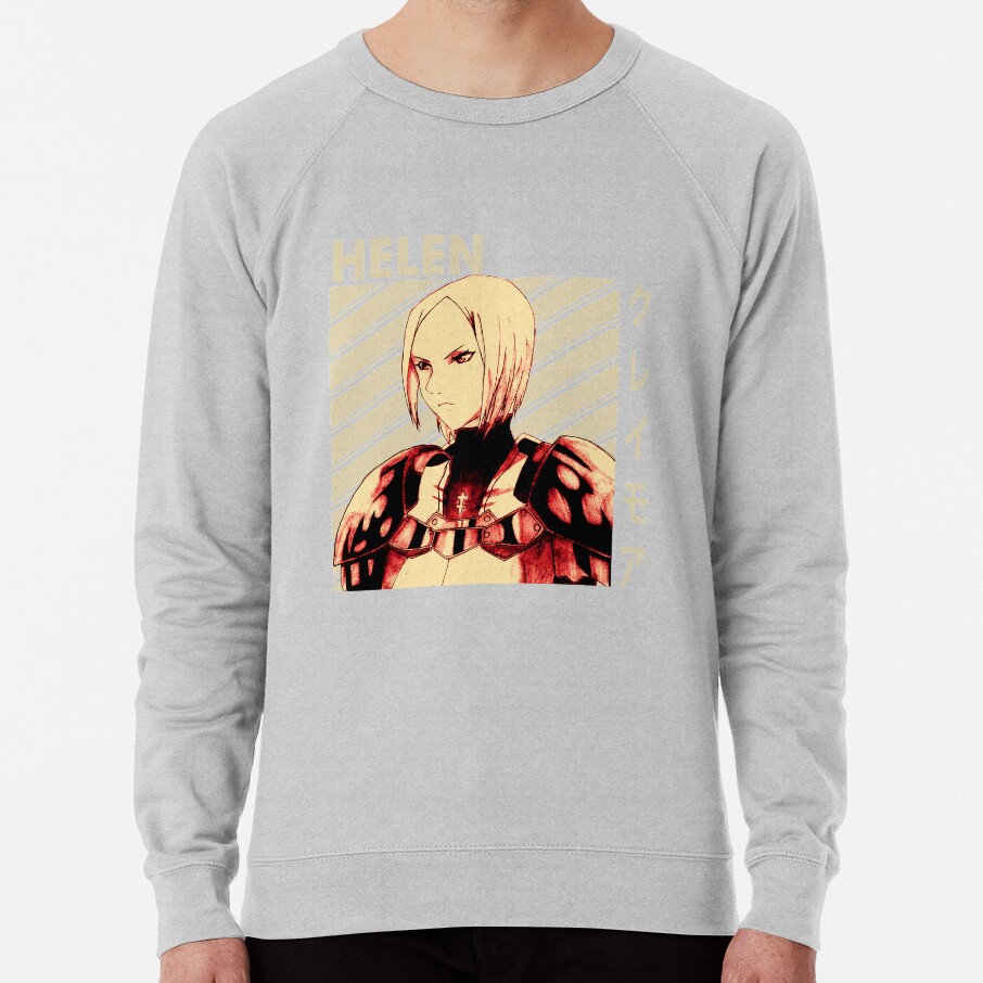 Helen Claymore Japanese Manga Warrior Sweatshirt - Image 4