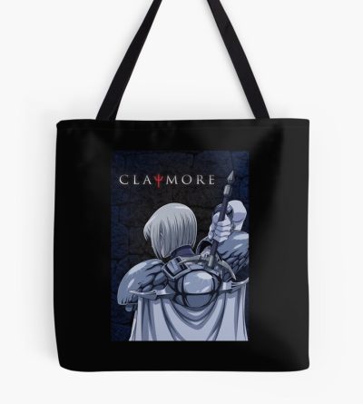 Claymore Handle With Two Hands Quote Tote Bag
