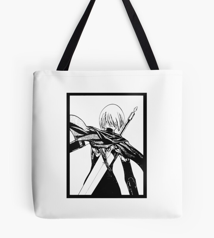 Clare Claymore Manga Tote Bag