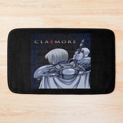 Claymore Handle With Two Hands Quote Bath Mat