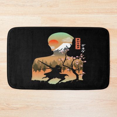 Front Toward Enemy Military Claymore Bath Mat