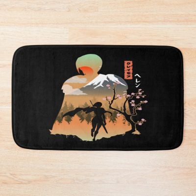 Front Towards Enemy Claymore Mine Bath Mat