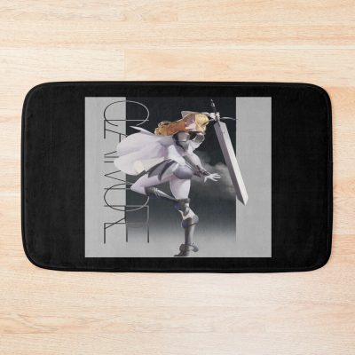 Quests And Coffee Claymore Manga Bath Mat