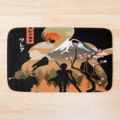 Clare Claymore Anime Love Bath Mat