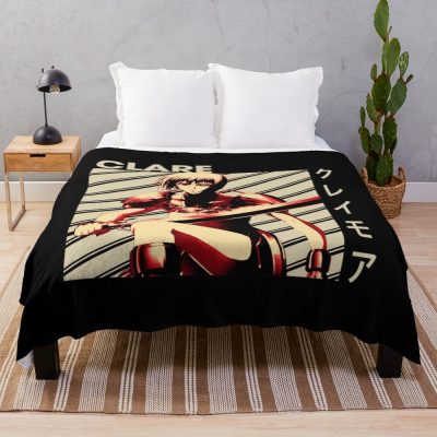 Clare Claymore Japanese Manga Throw Blanket