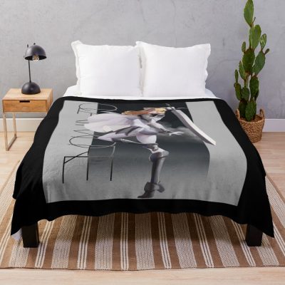 Quests And Coffee Claymore Manga Throw Blanket