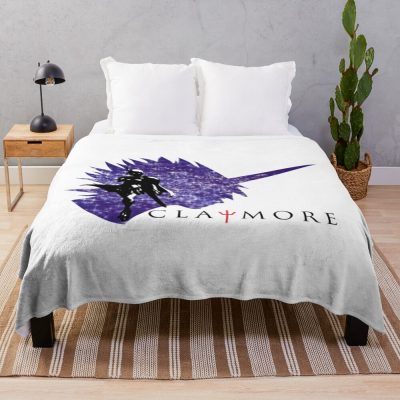 Clare Priscilla Claymore Vintage Manga Throw Blanket