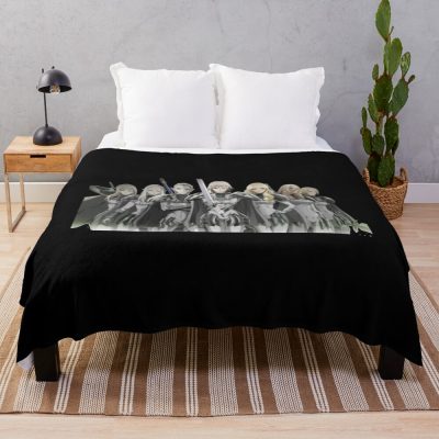 Miria Claymore Characters Manga Throw Blanket
