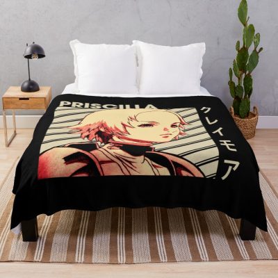 Priscilla Claymore Japanese Manga Throw Blanket