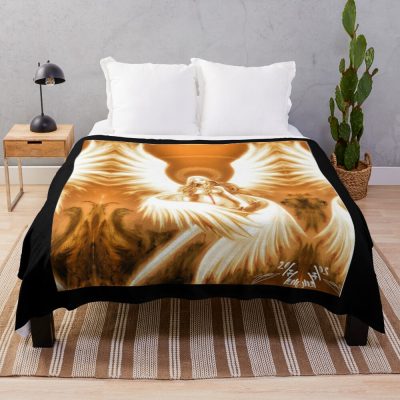 Retro Teresa Claymore Manga Throw Blanket