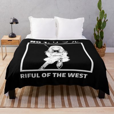 Riful Of The West Claymore Throw Blanket