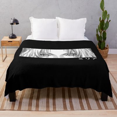 Miria Claymore Manga Throw Blanket