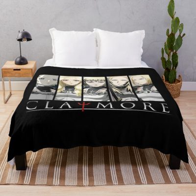 Deneve Claymore Vintage Outfit Throw Blanket