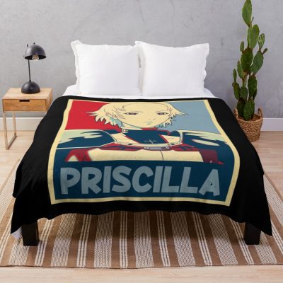 Priscilla Claymore Manga Throw Blanket