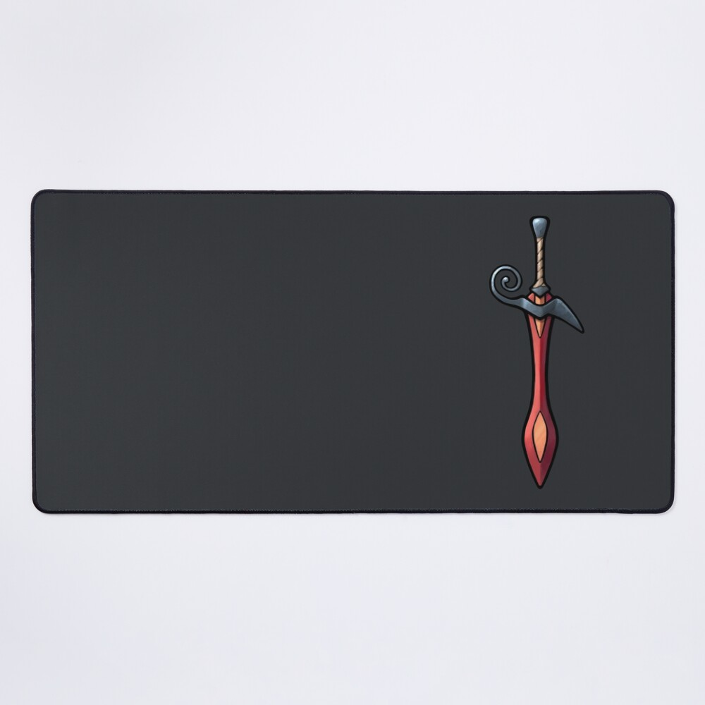 Crimson Claymore Mouse Pad