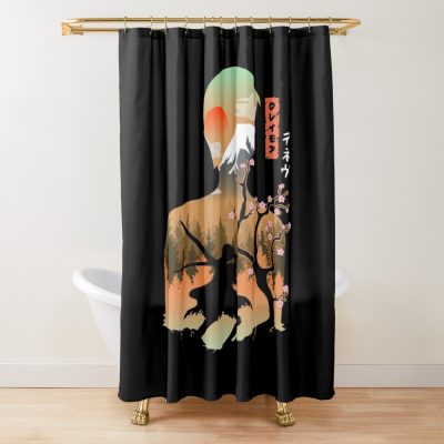 Front Toward Enemy Military Claymore Shower Curtain