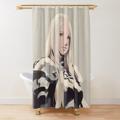Teresa Claymore Manga Character Shower Curtain