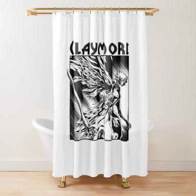 Claymore Japanese Manga Halloween Shower Curtain