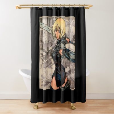 Claymore Teresa Of The Faint Smile Shower Curtain
