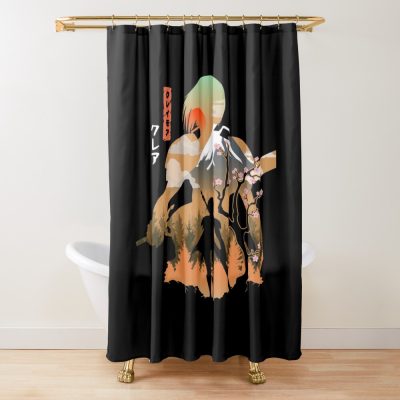 It Takes Two Hands To Handle Claymore Shower Curtain