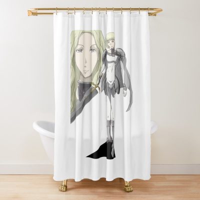 Miria Claymore Vintage Xmas Shower Curtain
