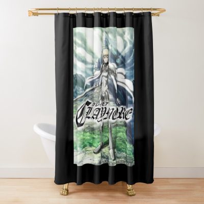 Funny Claymore Characters Shower Curtain