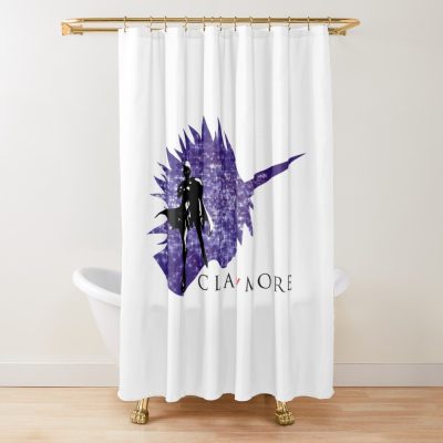 Clare Priscilla Claymore Vintage Manga Shower Curtain