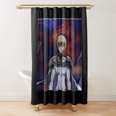 Clare Claymore Japanese Manga Shower Curtain