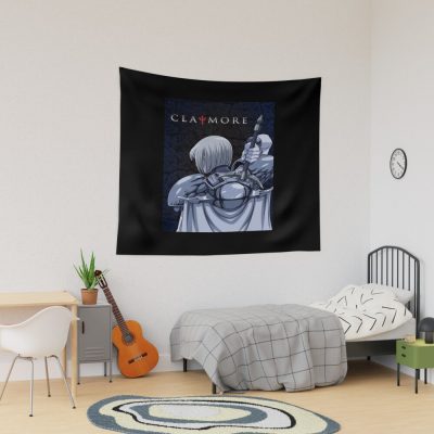 Claymore Handle With Two Hands Quote Tapestry